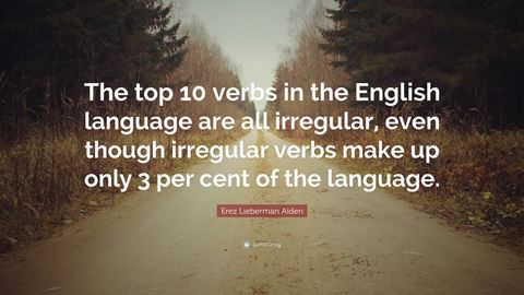 Paradigma dei verbi inglesi 