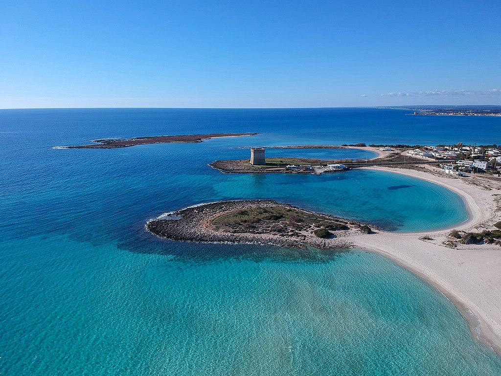 Veduta aerea porto Cesareo